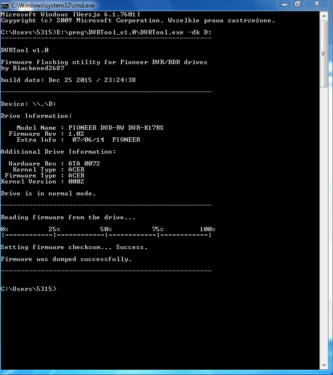 DVRTool v1.0 - firmware flashing utility for Pioneer DVR/BDR drives-przechwytywanie03.png