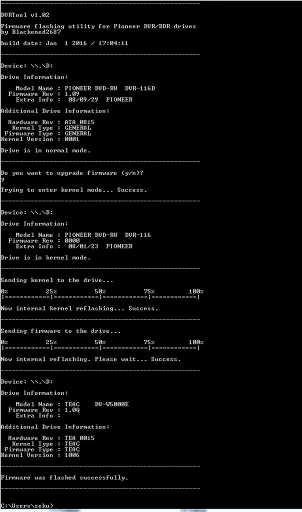 DVRTool v1.0 - firmware flashing utility for Pioneer DVR/BDR drives-przechwytywanie.jpg