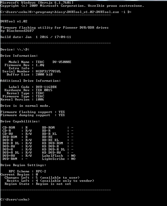 DVRTool v1.0 - firmware flashing utility for Pioneer DVR/BDR drives-przechwytywanie01.png