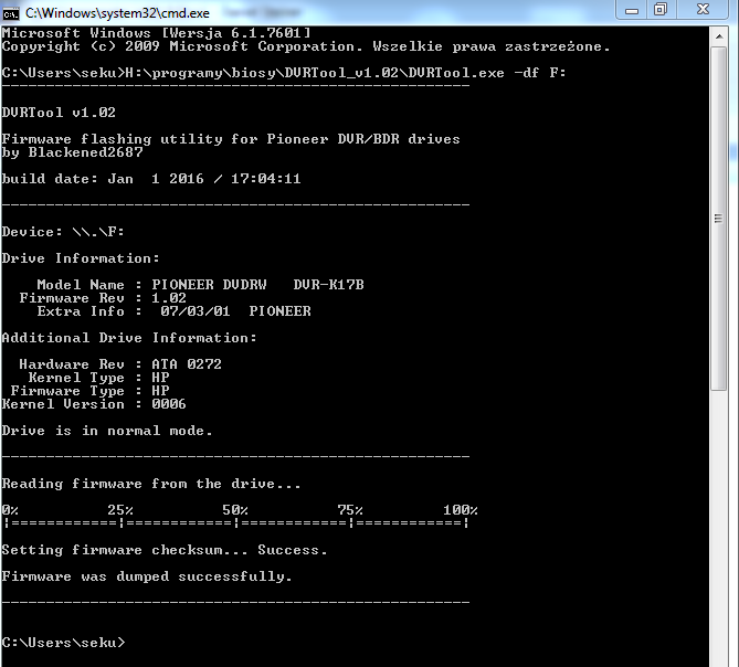 DVRTool v1.0 - firmware flashing utility for Pioneer DVR/BDR drives-przechwytywanie03.png