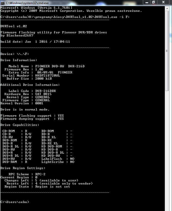 DVRTool v1.0 - firmware flashing utility for Pioneer DVR/BDR drives-przechwytywanie02.png