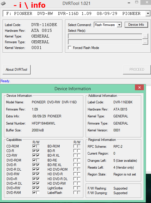DVRTool v1.0 - firmware flashing utility for Pioneer DVR/BDR drives-2016-02-06_16-57-10.png