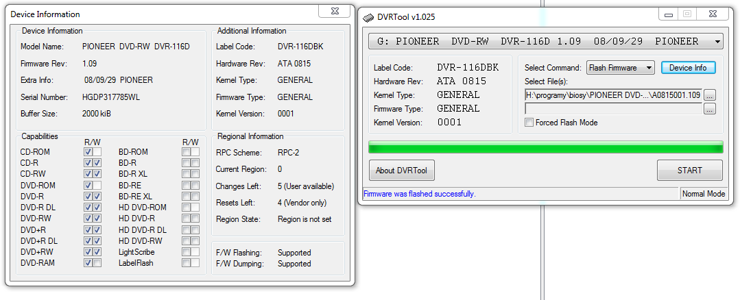 DVRTool v1.0 - firmware flashing utility for Pioneer DVR/BDR drives-przechwytywanie05.png