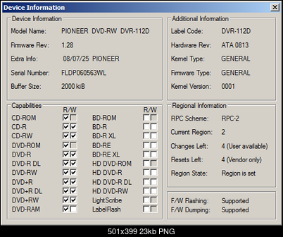 DVRTool v1.0 - firmware flashing utility for Pioneer DVR/BDR drives-112_device-information.png