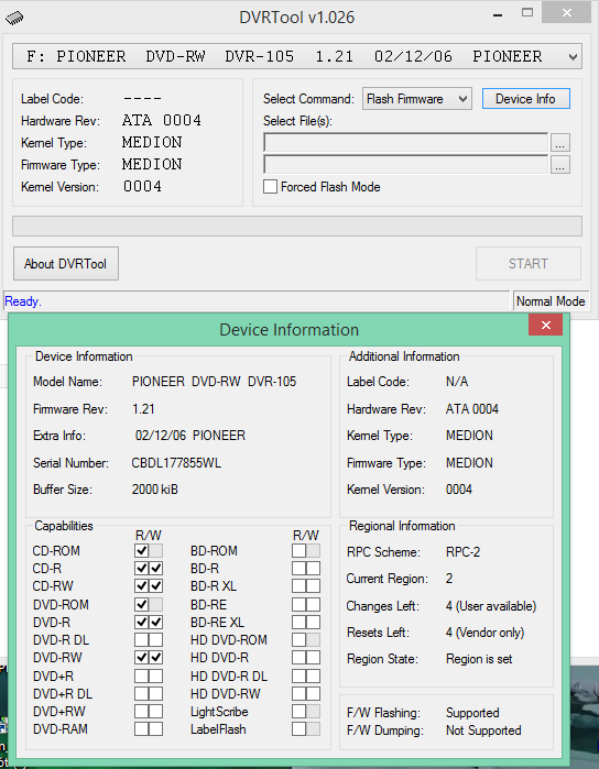 DVRTool v1.0 - firmware flashing utility for Pioneer DVR/BDR drives-2016-03-05_11-26-24.png