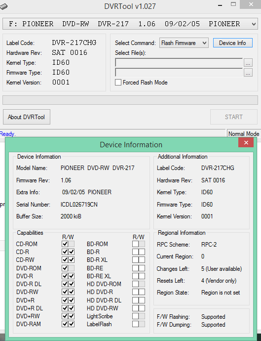 DVRTool v1.0 - firmware flashing utility for Pioneer DVR/BDR drives-2016-03-07_15-28-46.png