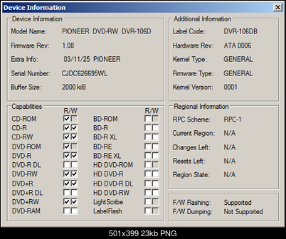 DVRTool v1.0 - firmware flashing utility for Pioneer DVR/BDR drives-dvrinfo.png