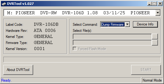 DVRTool v1.0 - firmware flashing utility for Pioneer DVR/BDR drives-dumpdisabled.png