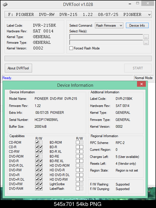 DVRTool v1.0 - firmware flashing utility for Pioneer DVR/BDR drives-2016-03-18_16-08-42.png