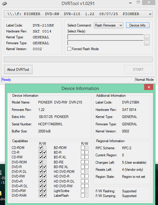 DVRTool v1.0 - firmware flashing utility for Pioneer DVR/BDR drives-2016-03-28_07-49-40.png