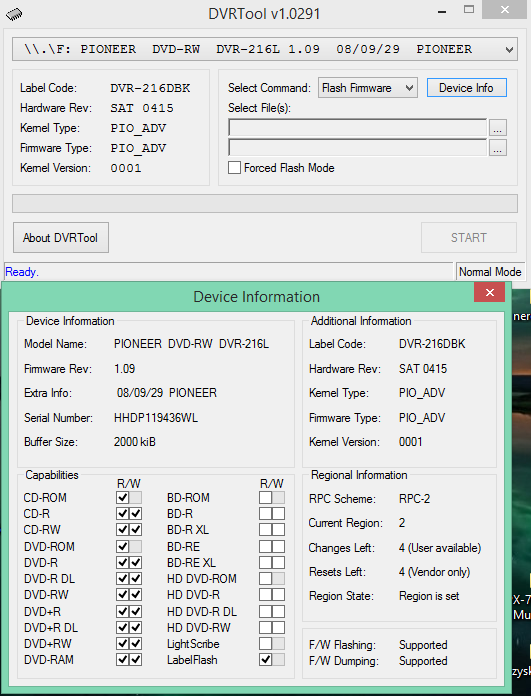 DVRTool v1.0 - firmware flashing utility for Pioneer DVR/BDR drives-2016-04-10_17-08-33.png