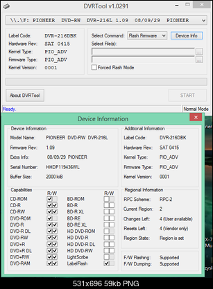 DVRTool v1.0 - firmware flashing utility for Pioneer DVR/BDR drives-2016-04-10_17-08-33.png
