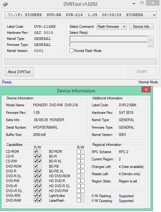 DVRTool v1.0 - firmware flashing utility for Pioneer DVR/BDR drives-2016-04-11_08-00-31.png
