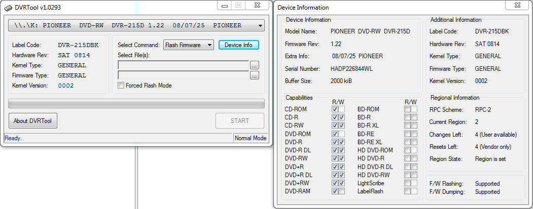 DVRTool v1.0 - firmware flashing utility for Pioneer DVR/BDR drives-przechwytywanie04.png