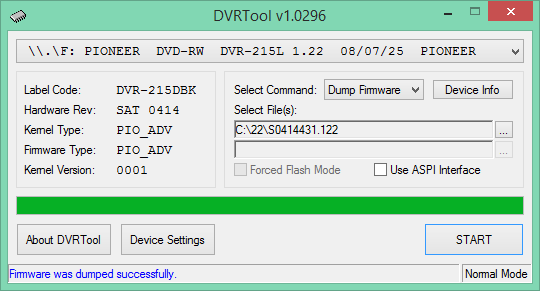 DVRTool v1.0 - firmware flashing utility for Pioneer DVR/BDR drives-2016-05-11_05-10-33.png