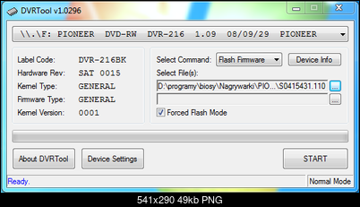 DVRTool v1.0 - firmware flashing utility for Pioneer DVR/BDR drives-przechwytywanie01.png