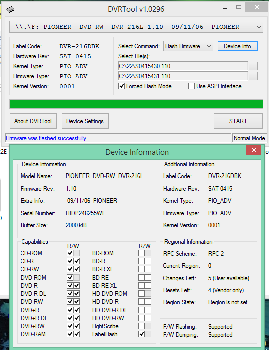 DVRTool v1.0 - firmware flashing utility for Pioneer DVR/BDR drives-2016-05-12_08-09-22.png