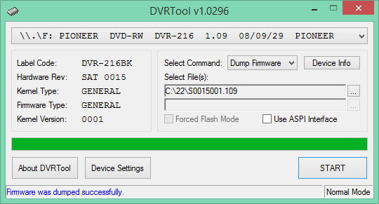 DVRTool v1.0 - firmware flashing utility for Pioneer DVR/BDR drives-2016-05-12_09-33-49.png