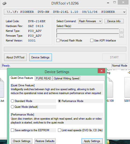 DVRTool v1.0 - firmware flashing utility for Pioneer DVR/BDR drives-2016-05-12_09-37-30.png