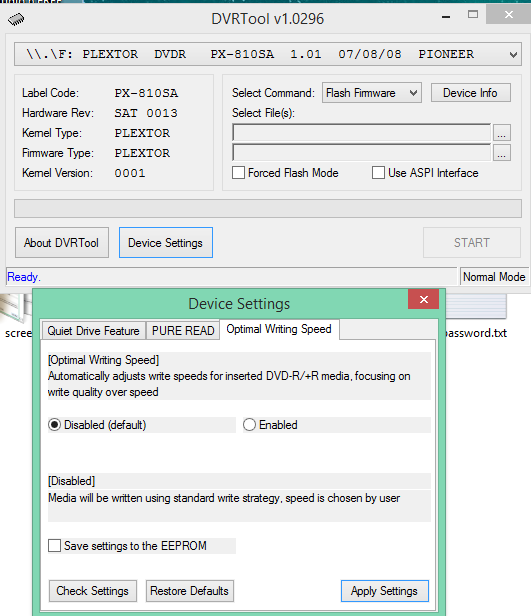 DVRTool v1.0 - firmware flashing utility for Pioneer DVR/BDR drives-2016-05-13_17-55-30.png