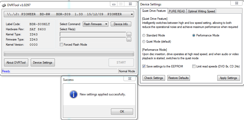 DVRTool v1.0 - firmware flashing utility for Pioneer DVR/BDR drives-przechwytywanie02.png