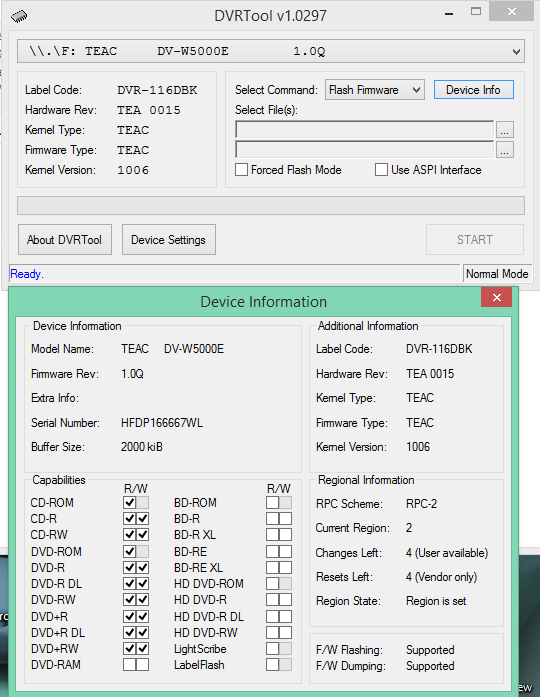 DVRTool v1.0 - firmware flashing utility for Pioneer DVR/BDR drives-2016-05-25_13-59-34.png