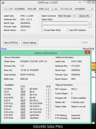DVRTool v1.0 - firmware flashing utility for Pioneer DVR/BDR drives-2016-05-25_14-11-28.png