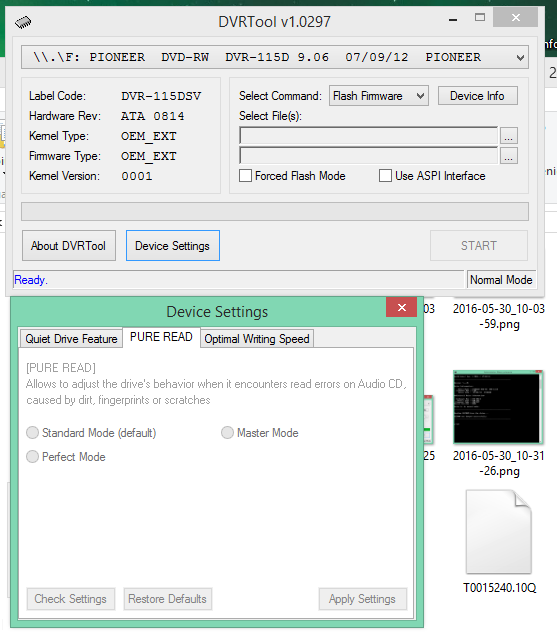 DVRTool v1.0 - firmware flashing utility for Pioneer DVR/BDR drives-2016-05-30_11-11-51.png