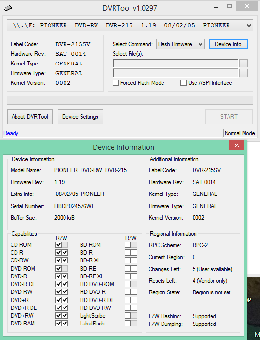 DVRTool v1.0 - firmware flashing utility for Pioneer DVR/BDR drives-2016-06-06_14-54-00.png