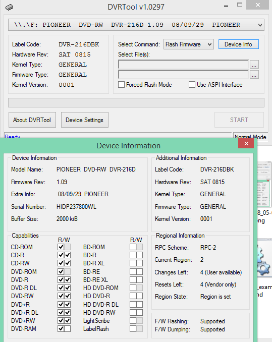 DVRTool v1.0 - firmware flashing utility for Pioneer DVR/BDR drives-2016-07-08_16-59-10.png