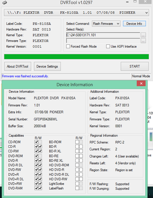 DVRTool v1.0 - firmware flashing utility for Pioneer DVR/BDR drives-2016-07-19_06-00-28.png