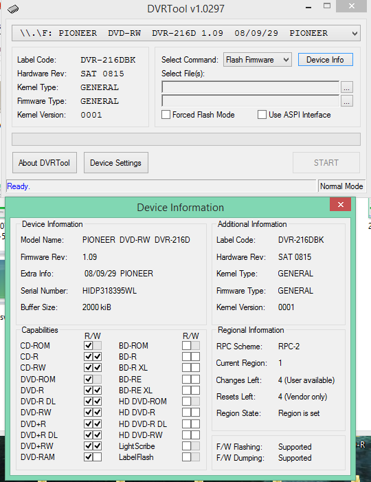 DVRTool v1.0 - firmware flashing utility for Pioneer DVR/BDR drives-2016-07-27_10-06-36.png