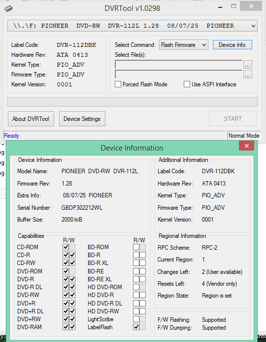 DVRTool v1.0 - firmware flashing utility for Pioneer DVR/BDR drives-2016-08-08_05-42-07.png