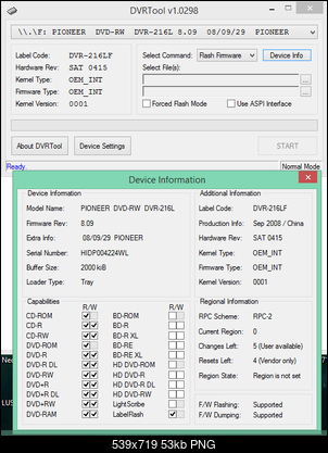 DVRTool v1.0 - firmware flashing utility for Pioneer DVR/BDR drives-2016-09-29_10-00-16.png