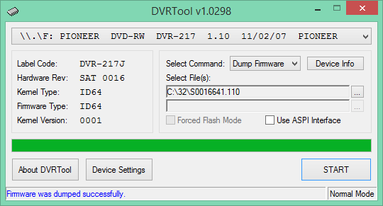 DVRTool v1.0 - firmware flashing utility for Pioneer DVR/BDR drives-2016-10-04_17-09-58.png