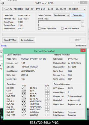DVRTool v1.0 - firmware flashing utility for Pioneer DVR/BDR drives-2016-10-07_15-39-02.png