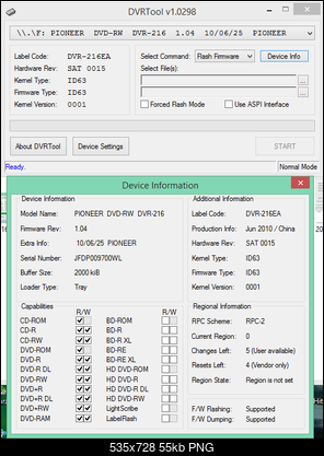 DVRTool v1.0 - firmware flashing utility for Pioneer DVR/BDR drives-2016-10-10_14-30-00.png