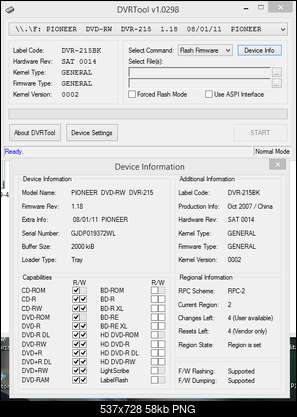 DVRTool v1.0 - firmware flashing utility for Pioneer DVR/BDR drives-2016-10-11_18-42-11.png