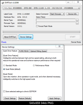 DVRTool v1.0 - firmware flashing utility for Pioneer DVR/BDR drives-przechwytywanie05.png