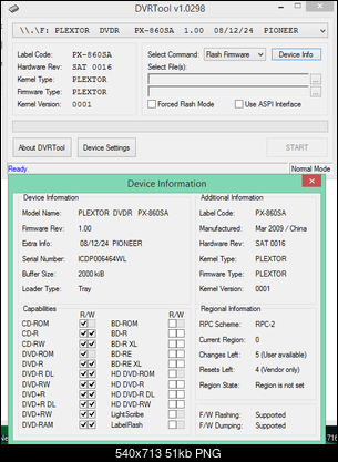 DVRTool v1.0 - firmware flashing utility for Pioneer DVR/BDR drives-2016-10-16_17-09-43.png