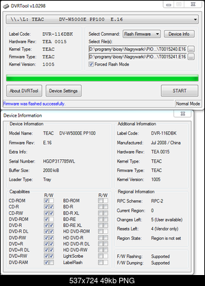 DVRTool v1.0 - firmware flashing utility for Pioneer DVR/BDR drives-przechwytywanie01.png