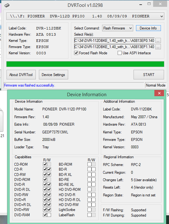 DVRTool v1.0 - firmware flashing utility for Pioneer DVR/BDR drives-2016-10-18_15-56-57.png