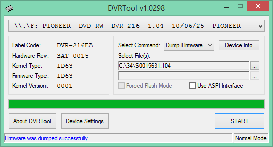 DVRTool v1.0 - firmware flashing utility for Pioneer DVR/BDR drives-2016-10-19_12-17-27.png