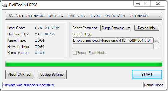 DVRTool v1.0 - firmware flashing utility for Pioneer DVR/BDR drives-przechwytywanie06.png