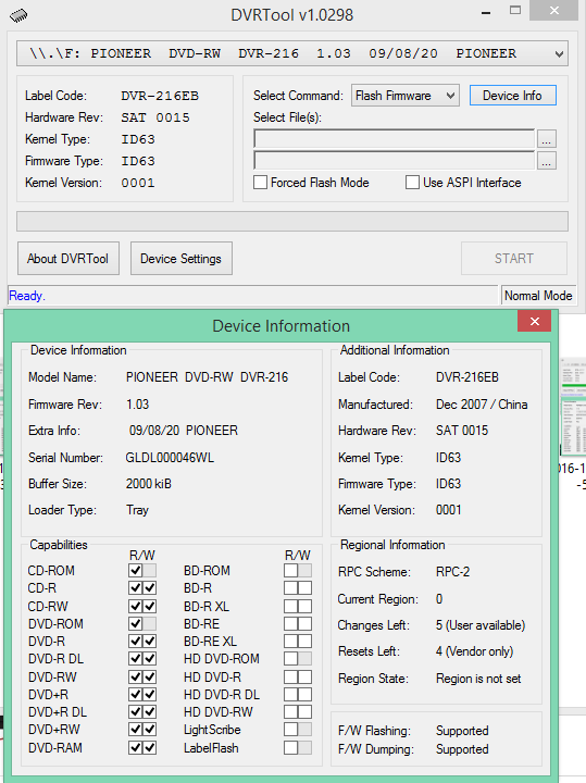 DVRTool v1.0 - firmware flashing utility for Pioneer DVR/BDR drives-2016-10-25_17-51-34.png
