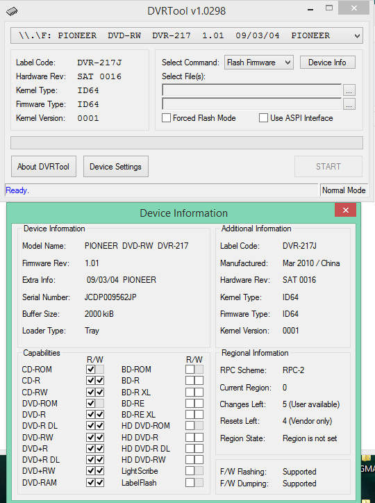 DVRTool v1.0 - firmware flashing utility for Pioneer DVR/BDR drives-2016-11-05_06-43-59.png