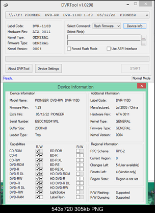 DVRTool v1.0 - firmware flashing utility for Pioneer DVR/BDR drives-2016-11-09_17-29-51.png