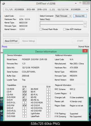 DVRTool v1.0 - firmware flashing utility for Pioneer DVR/BDR drives-2016-11-13_14-32-45.png