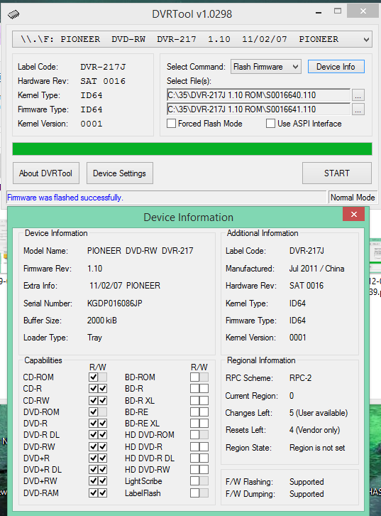 DVRTool v1.0 - firmware flashing utility for Pioneer DVR/BDR drives-2016-12-07_17-36-17.png