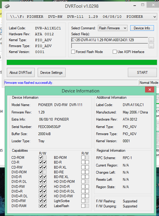 DVRTool v1.0 - firmware flashing utility for Pioneer DVR/BDR drives-2016-12-09_09-27-36.png